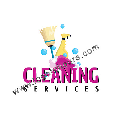 cleaning logo designer